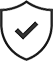 shield basic icon